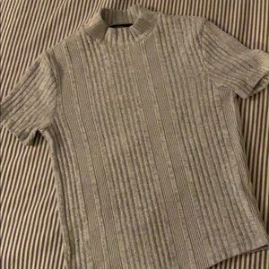 Gray Turtle Neck
